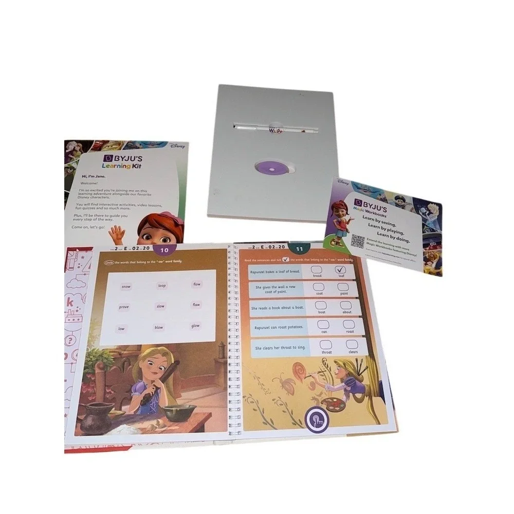 BYJU'S Disney Magic Workbooks Grade‎ 2 Language Reading Fun Vol 2 Set curriculum